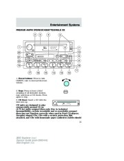 2003 Ford Explorer Owners Manual, 2003 page 21