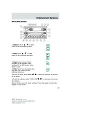 2003 Ford Explorer Owners Manual, 2003 page 25