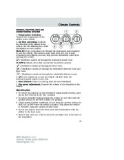 2003 Ford Explorer Owners Manual, 2003 page 31