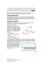 2003 Ford Explorer Owners Manual, 2003 page 39