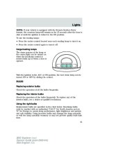 2003 Ford Explorer Owners Manual, 2003 page 41