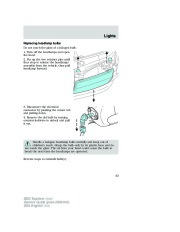 2003 Ford Explorer Owners Manual, 2003 page 43