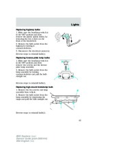 2003 Ford Explorer Owners Manual, 2003 page 45