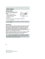 2003 Ford Explorer Owners Manual, 2003 page 48