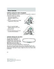 2003 Ford Explorer Owners Manual, 2003 page 50