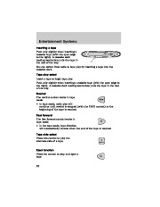 2002 Ford Escort Owners Manual, 2002 page 22
