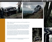 Land Rover Defender Catalogue Brochure, 2012 page 20