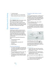 2006 BMW 6-Series 650i E63 E64 M6 Coupe Owners Manual, 2006 page 38