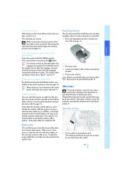 2006 BMW 6-Series 650i E63 E64 M6 Coupe Owners Manual, 2006 page 39