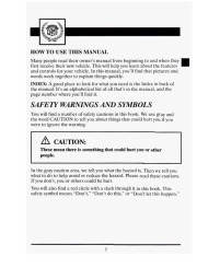 1994 Cadillac DeVille 4.9L Owners Manual, 1994 page 14