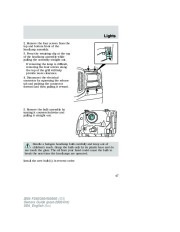 2005 Ford F-250 F-350 F-450 F-550 Owners Manual, 2005 page 47