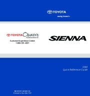 2008 Toyota Sienna Reference Owners Guide page 1