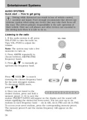2008 Ford Explorer Owners Manual, 2008 page 24