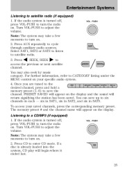 2008 Ford Explorer Owners Manual, 2008 page 25