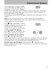 2008 Ford Explorer Owners Manual, 2008 page 27