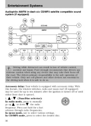 2008 Ford Explorer Owners Manual, 2008 page 36