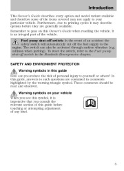 2008 Ford Explorer Owners Manual, 2008 page 5
