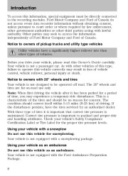2008 Ford Explorer Owners Manual, 2008 page 8