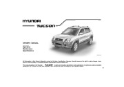 2008 Hyundai Tucson ix35 Owners Manual, 2008 page 3