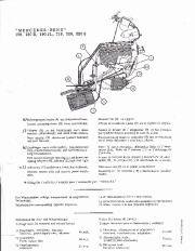 Mercedes-Benz 180 180D 190JL 219 220 220S Audio Sound System Owners Manual page 2