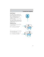 2001 Ford Escort Owners Manual, 2001 page 33