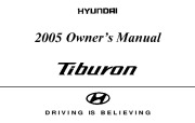 2005 Hyundai Tiburon Owners Manual page 1