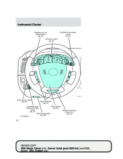 2005 Mazda Tribute Owners Manual, 2005 page 12