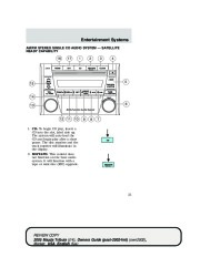 2005 Mazda Tribute Owners Manual, 2005 page 21