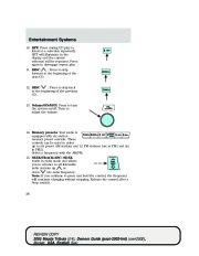 2005 Mazda Tribute Owners Manual, 2005 page 28