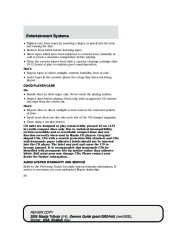 2005 Mazda Tribute Owners Manual, 2005 page 30