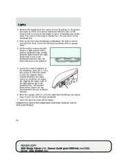 2005 Mazda Tribute Owners Manual, 2005 page 36