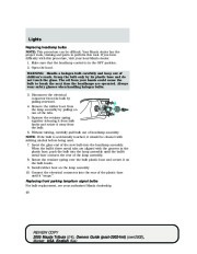 2005 Mazda Tribute Owners Manual, 2005 page 40