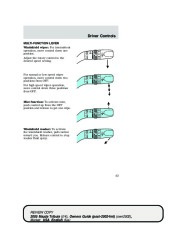 2005 Mazda Tribute Owners Manual, 2005 page 43