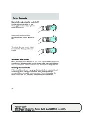 2005 Mazda Tribute Owners Manual, 2005 page 44