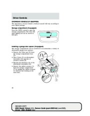 2005 Mazda Tribute Owners Manual, 2005 page 46