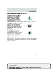 2005 Mazda Tribute Owners Manual, 2005 page 5