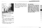 2005 Kia Spectra Owners Manual, 2005 page 40