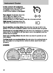 2009 Mazda B Series B 2300 Owners Manual, 2009 page 16