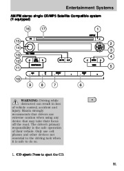 2009 Mazda B Series B 2300 Owners Manual, 2009 page 21