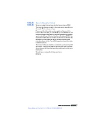 2005 BMW X3 2.5i 3.0i E83 Owners Manual, 2005 page 2