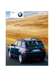 2004 BMW X3 2.5i 3.0i E83 Owners Manual, 2004 page 1