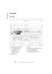 2004 BMW X3 2.5i 3.0i E83 Owners Manual, 2004 page 12