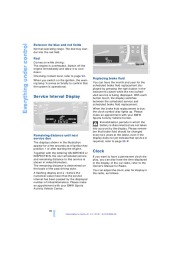 2004 BMW X3 2.5i 3.0i E83 Owners Manual, 2004 page 48