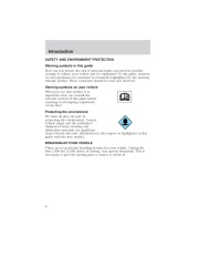 2002 Mazda Tribute Owners Manual, 2002 page 4