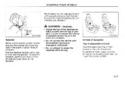 2002 Kia Sedona Owners Manual, 2002 page 27