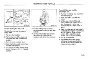 2002 Kia Sedona Owners Manual, 2002 page 33