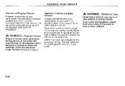 2002 Kia Sedona Owners Manual, 2002 page 40