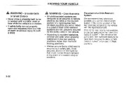 2002 Kia Sedona Owners Manual, 2002 page 42