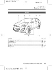 2010 Mazda CX 7 Owners Manual, 2010 page 11