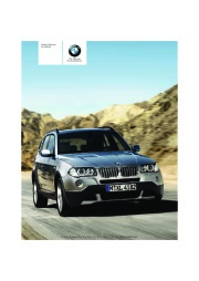 2009 BMW X3 XDrive28i XDrive30i E83 Owners Manual page 1
